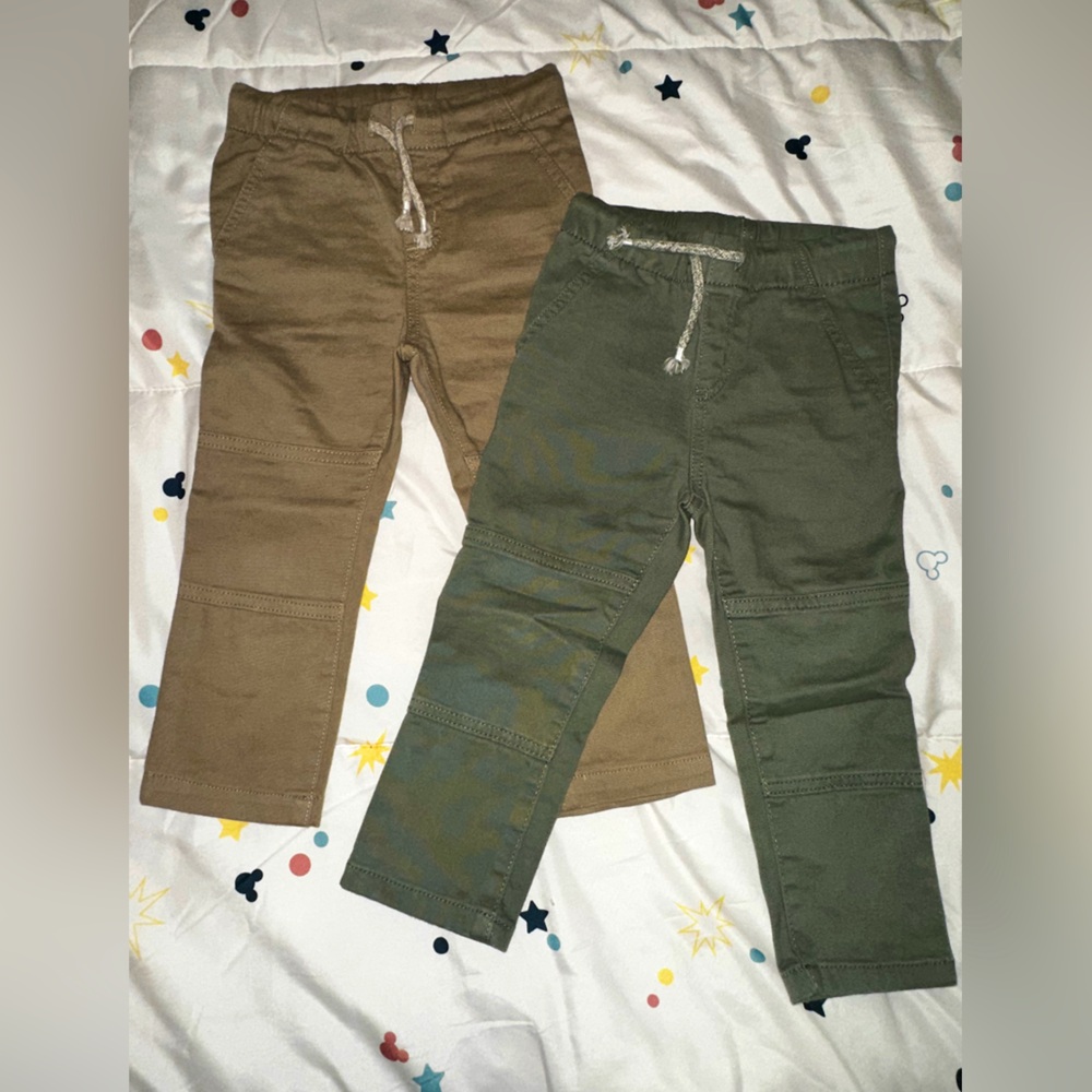 Tan and Olive okie dokie pants
